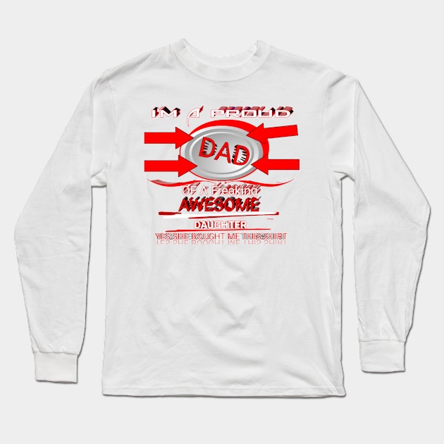 Father day Long Sleeve T-Shirt by perfect x Shopping